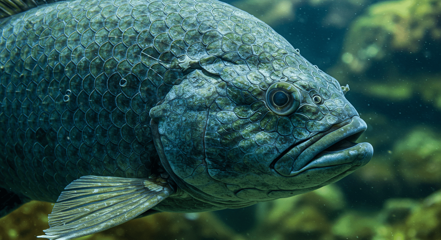 かたいうろこを持つ魚