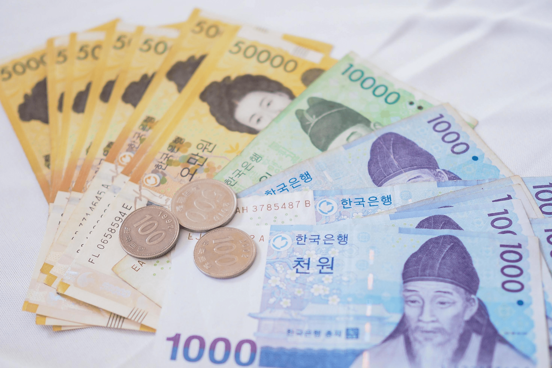 韓国のお金「ウォン」
