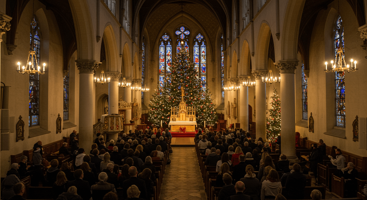 クリスマスの教会