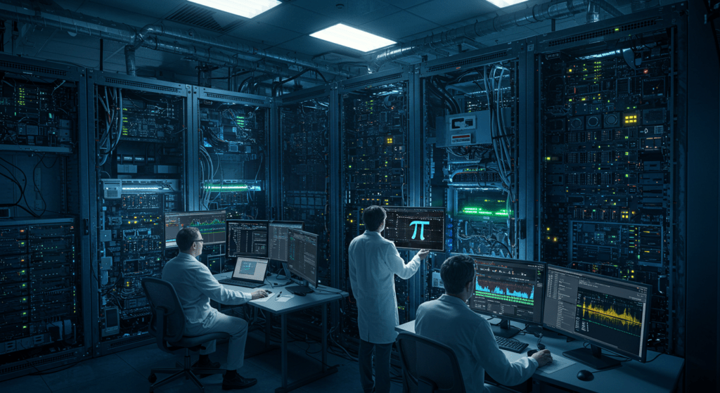 Scientists Use A Supercomputer To Calculate Pi