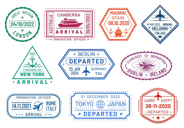 各国のビザ