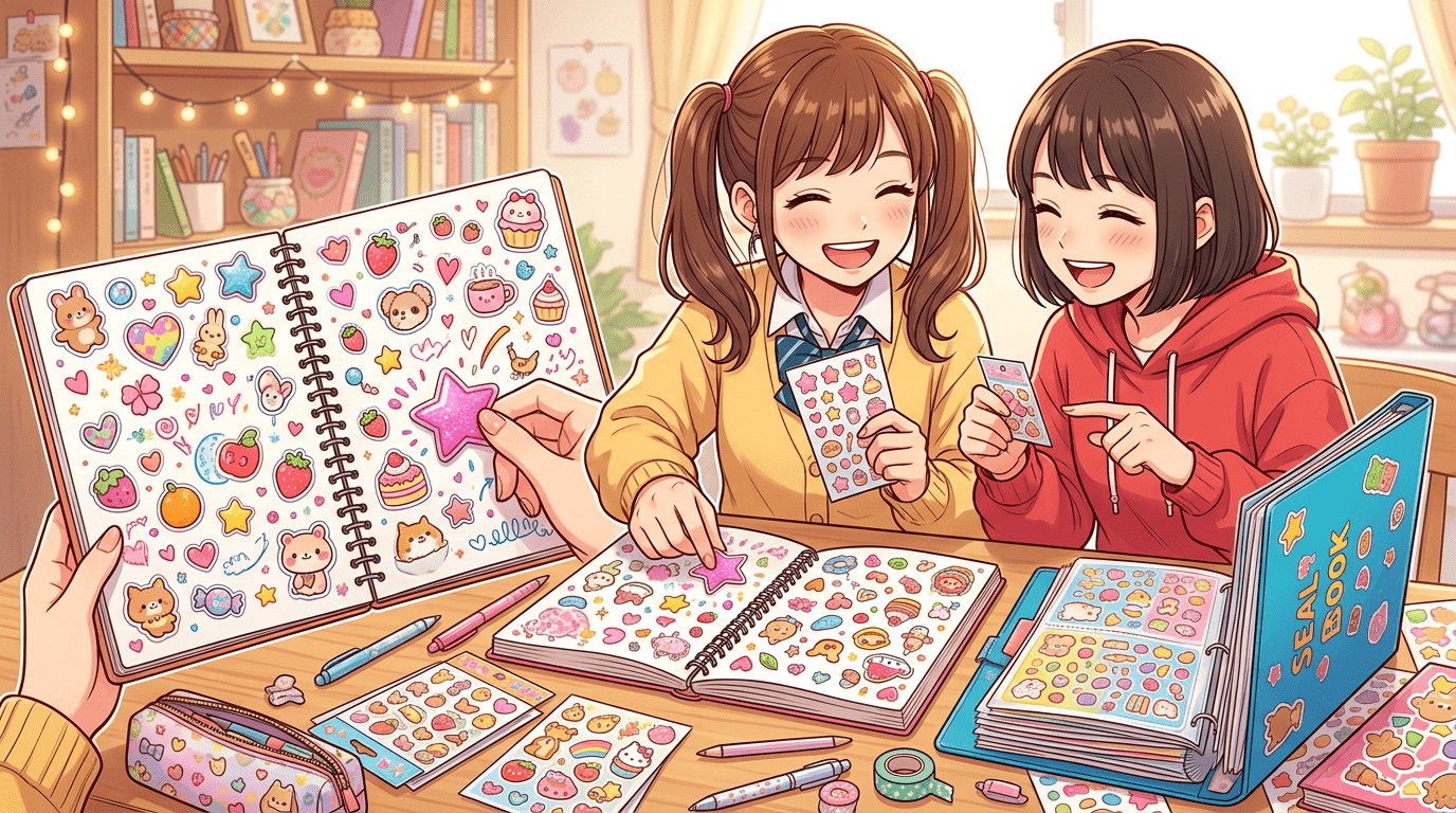 ボンボンドロップシールの魅力と遊び方