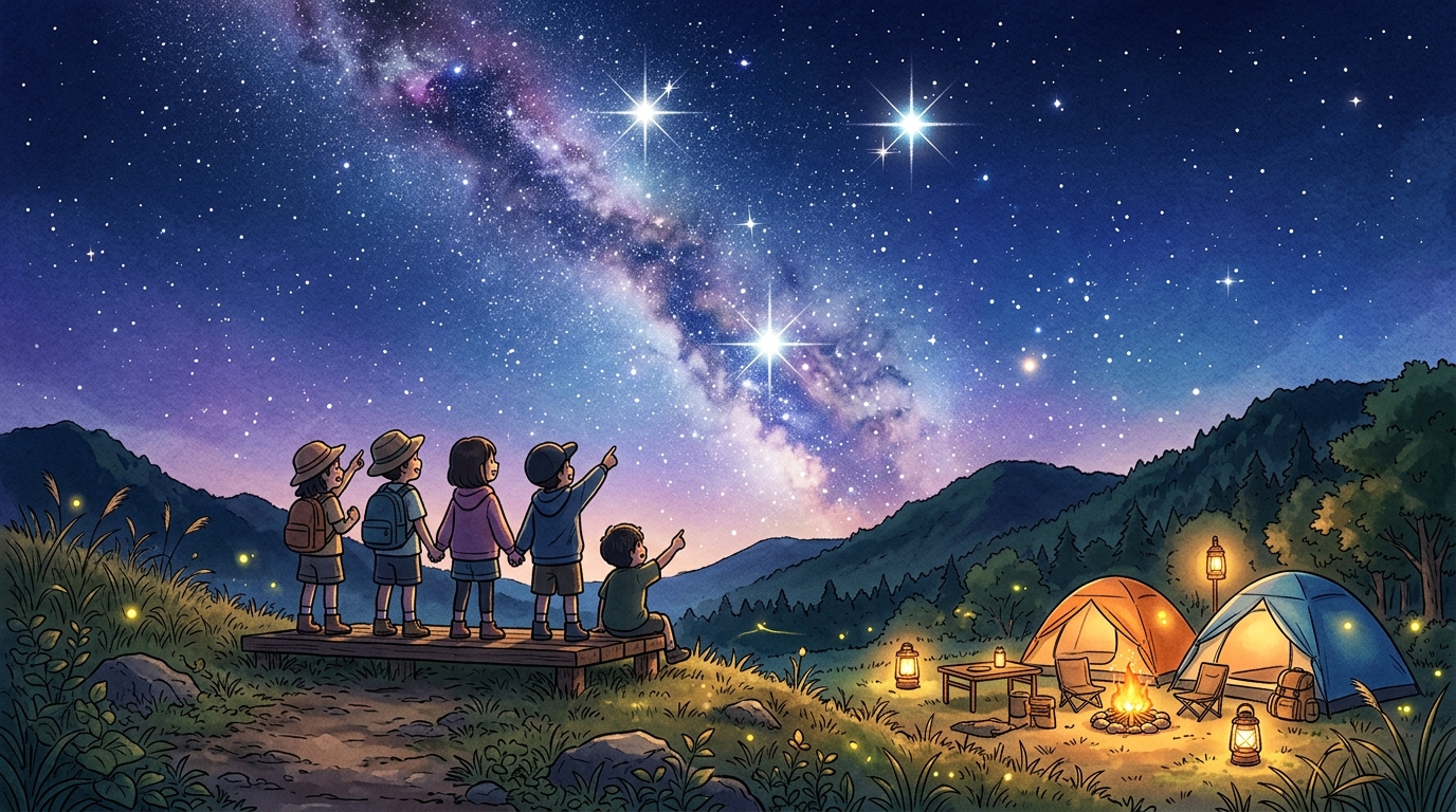 天の川を見てみよう