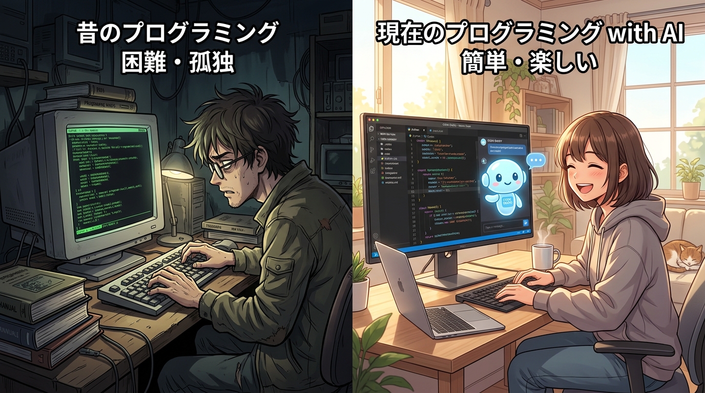 プログラミングの違い