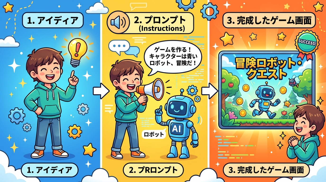 やり方のステップ