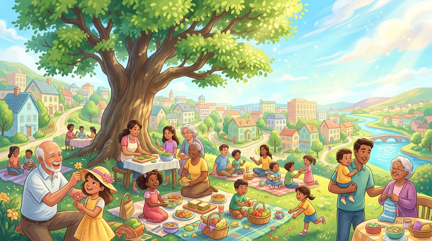 みんなで支え合う街