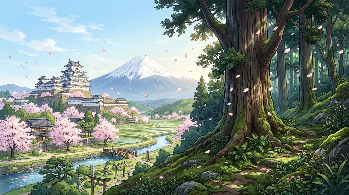 日本の美しい世界遺産