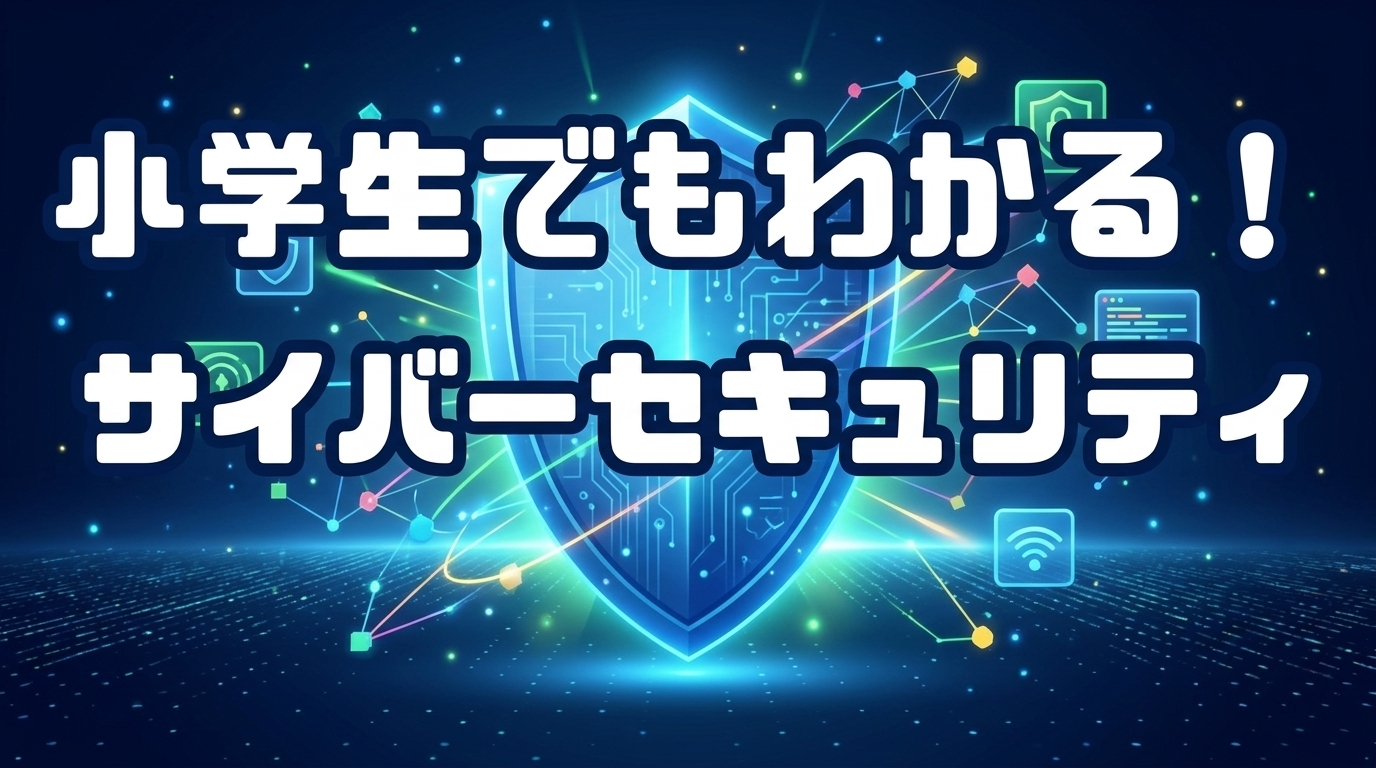 小学生でもわかる「サイバーセキュリティ」
