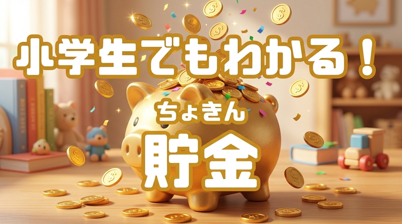 小学生でもわかる「貯金」