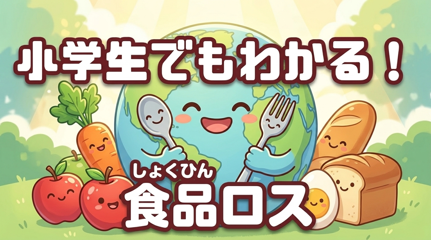 小学生でもわかる「食品ロス」