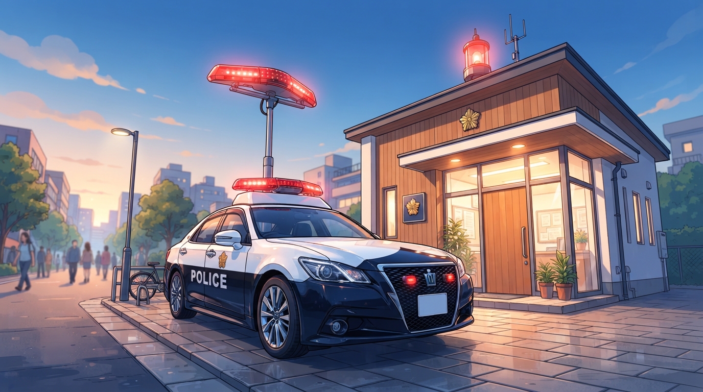 交番とパトカーのひみつ