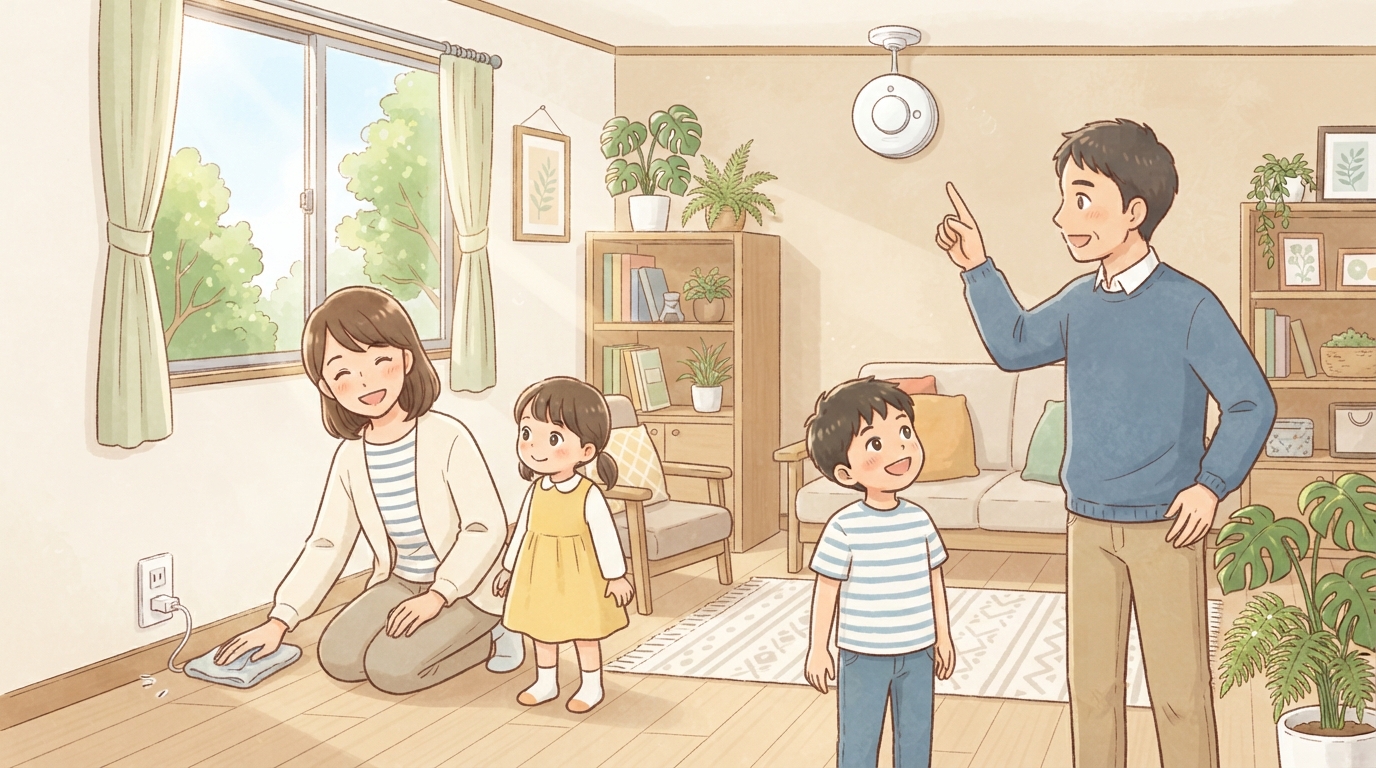 家庭でできる火災予防のポイント