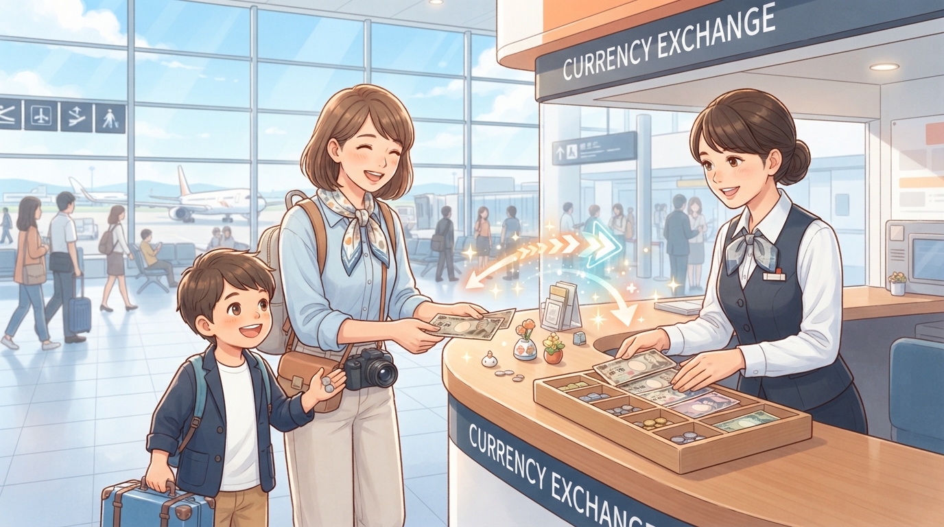 違うお金同士はどうやって交換するの？「為替」の秘密