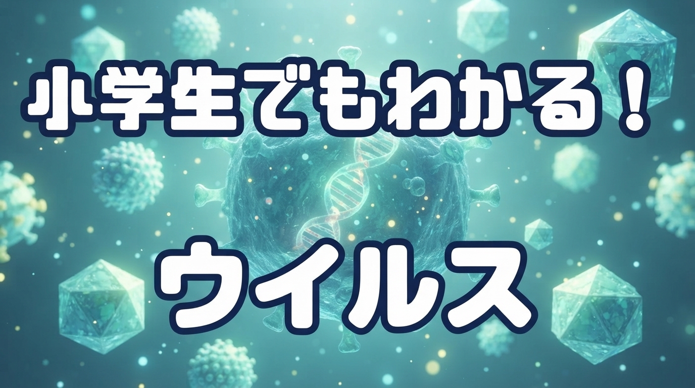 小学生でもわかる！ウイルス
