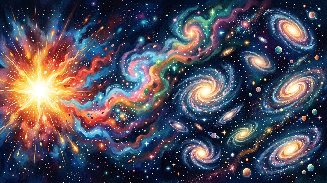 宇宙誕生のタイムライン