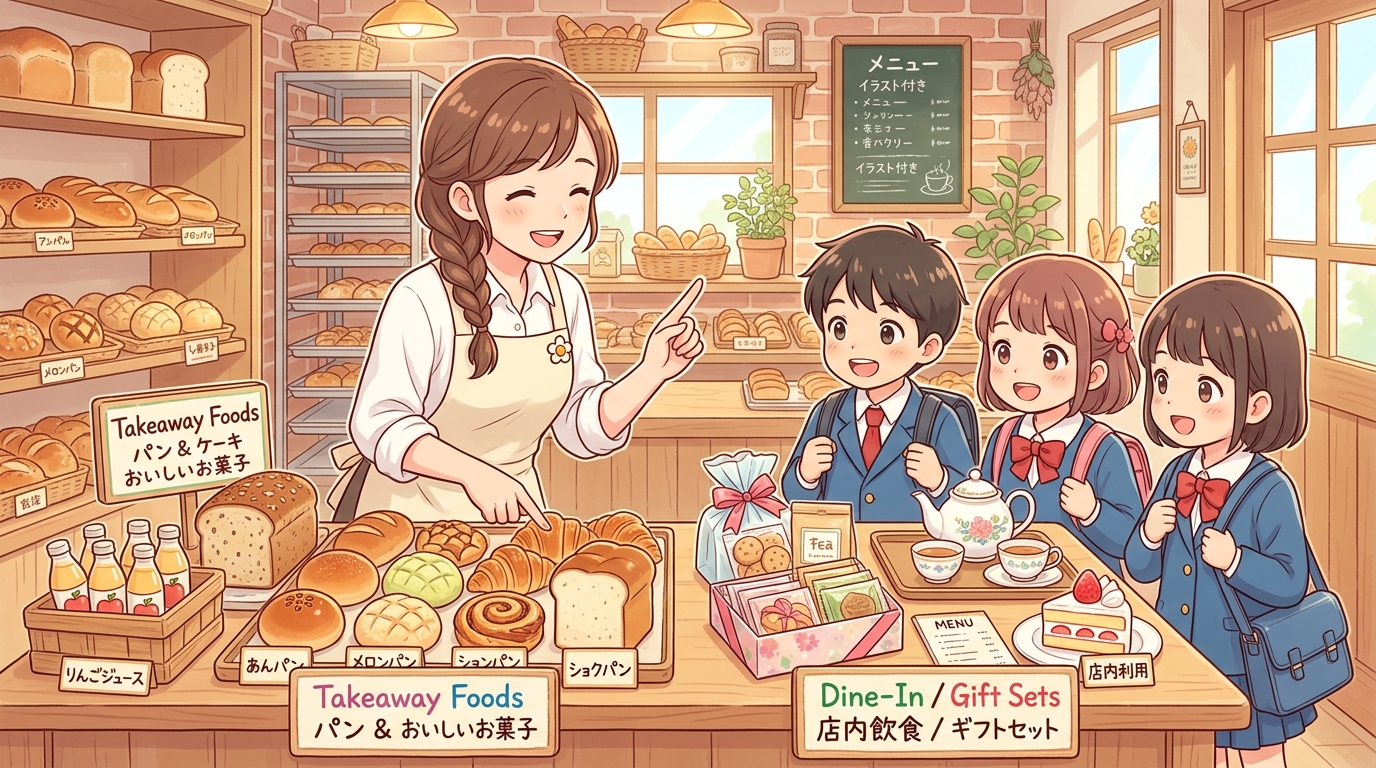 8%と10%の2つの税率を仕分ける様子