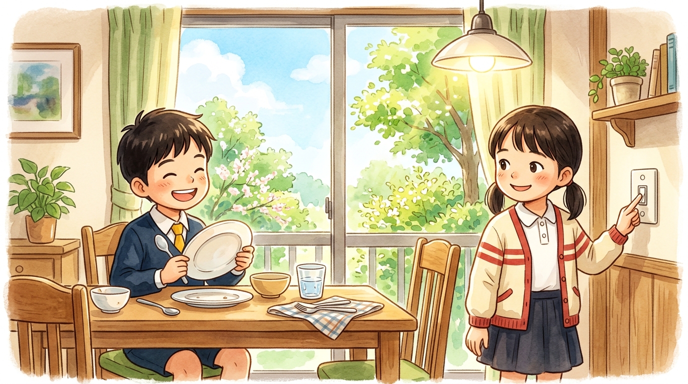 小学生が日常でできるエコアクション